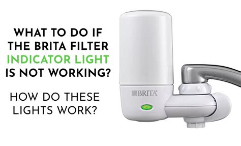 brita indicator light|Brita Filter Indicator Not Working (Instant Fix!)